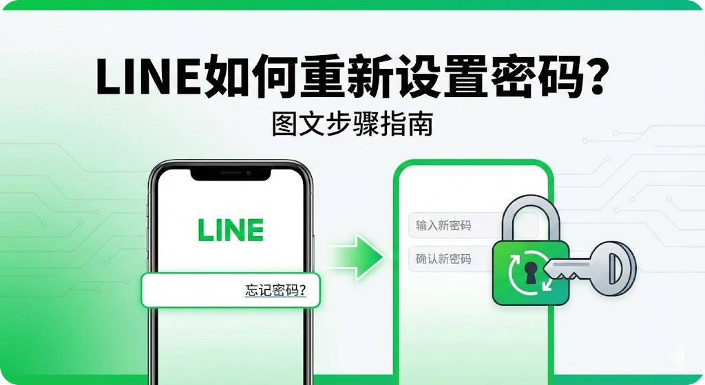 LINE 忘记密码怎么办