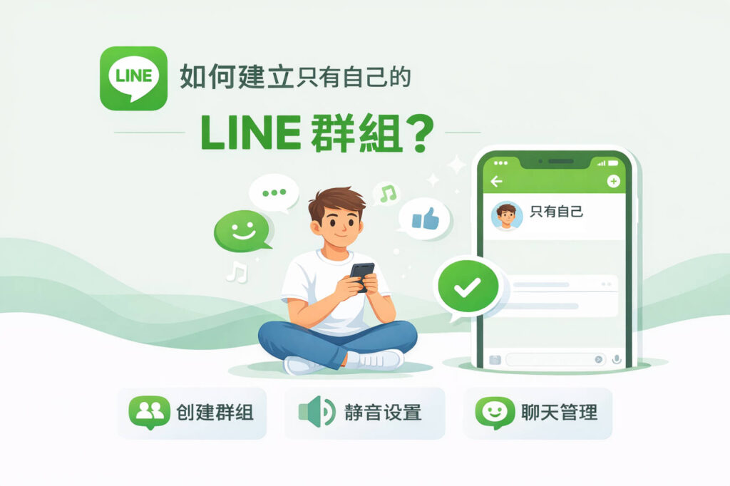 LINE 个人群组建立指南