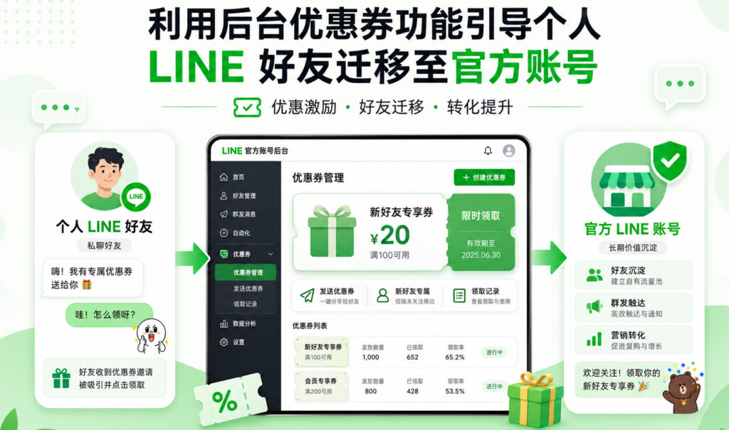个人 LINE 账号如何转成官方账号