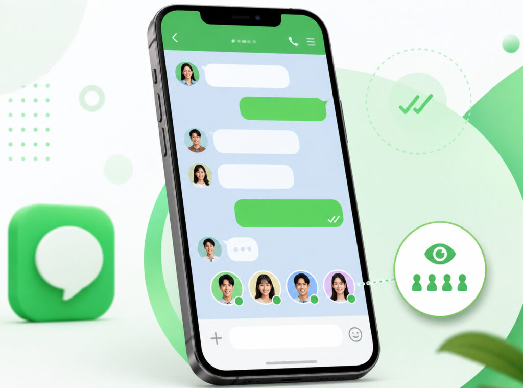 LINE群组已读人数怎么看